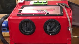 Harbor Freight Blast Cabinet Assembly, Upgrades, and Lessons Learned Part 1