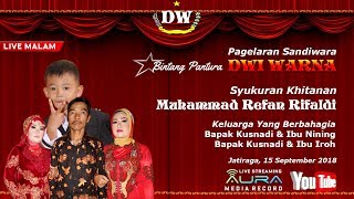 LIVE SANDIWARA DWI WARNA | DESA JATIRAGA - JATITUJUH (MALAM)