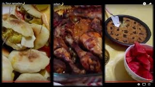 تحضير فطور رمضان                               mon menu du ftour ramadan