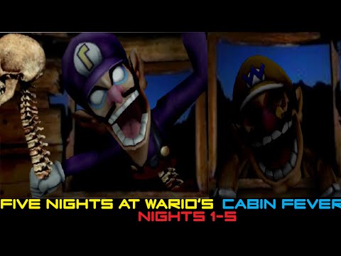 Five Nights at Wario's: Cabin Fever | Standard Mode (Nights 1-5 + Extras)