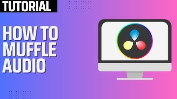 How To MUFFLE AUDIO in Davinci Resolve in 1 MIN