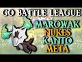 GO Battle League: Alolan Marowak BLASTS The Meta! (Kanto Cup)