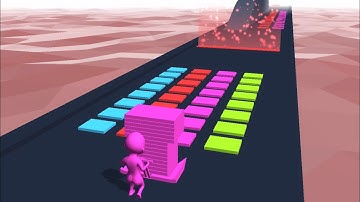 STACK COLORS 🌈 ⭐️- All Levels Gameplay Walkthrough Android, iOS v.17