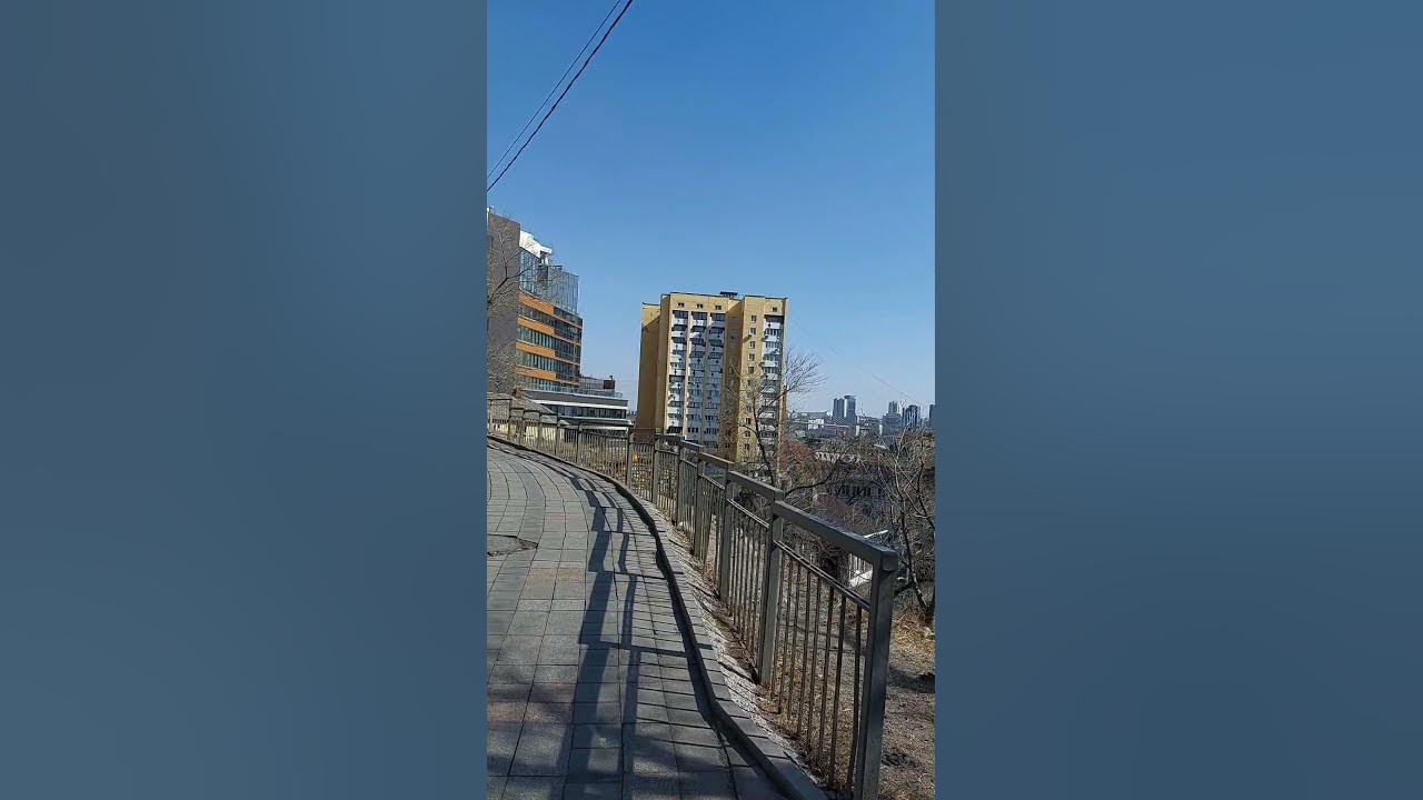 Владивосток ц отеля Азимут с видом на город - YouTube