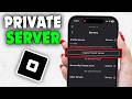 How To Create A Private Server on Roblox on Mobile (iOS +Android)