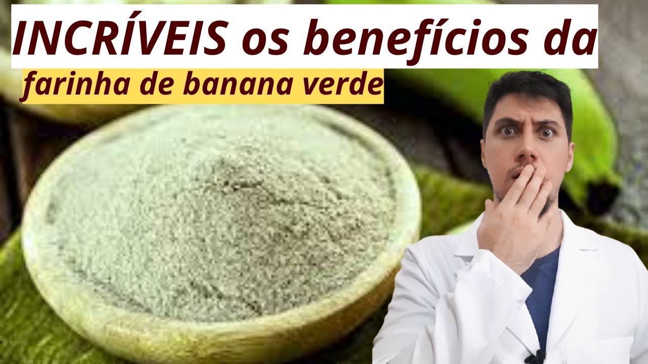 5 benefícios incríveis da farinha de banana verde