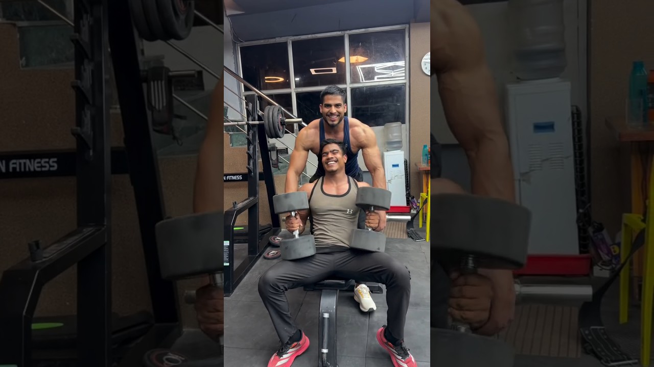 Jo social media per gyan dete HainChester workout heavy #fitness #workout #gym #shorts #youtube