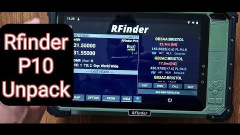 Rfinder P10 - UNBOX