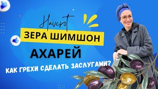 Зера Шимшон - Ахарей | Как грехи сделать заслугами?