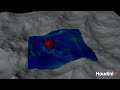 Ocean Water Splash test with SideFX Houdini
