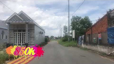 Bán Đất Thổ Cư Xã Mỹ Lệ gần Tỉnh Lộ 826 Huyện Cần Đước Long An 113M2 Giá 850 triệu Zalo 