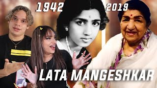 Latinos react to Lata Mangeshkar's Singing Career (1942-2019)