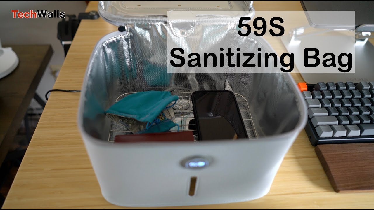 59S UV Light Sanitizing Bag Unboxing & Testing YouTube