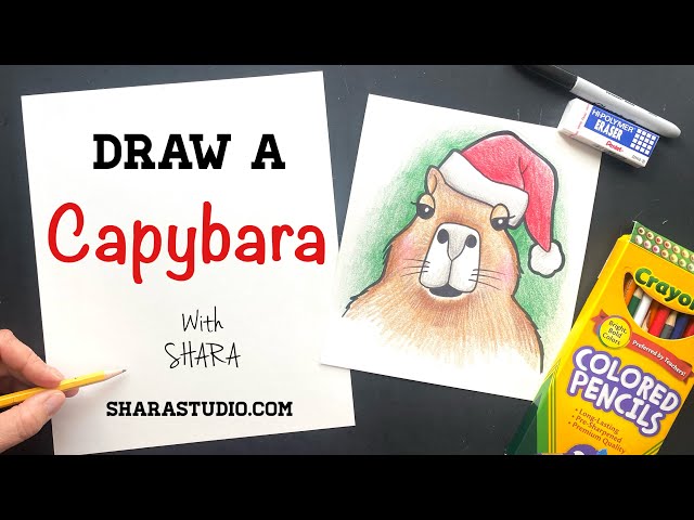 How to Draw a Capybara: A Step-by-Step Guide by Easydrawforkids - Make  better art