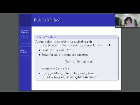 MATH490 - Pham presentation on amicable numbers