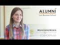 LvBS Alumni: Ярина Баховська – MSc in Innovations and Entrepreneurship