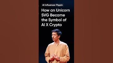 How an Unicorn SVG Became the Symbol of AI X Crypto