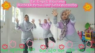 Tari Singa Si Raja Rimba Bunda KB Pertiwi DWP Setda Wonosobo