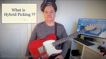 Learn This Basic Hybrid Picking Guitar Riff