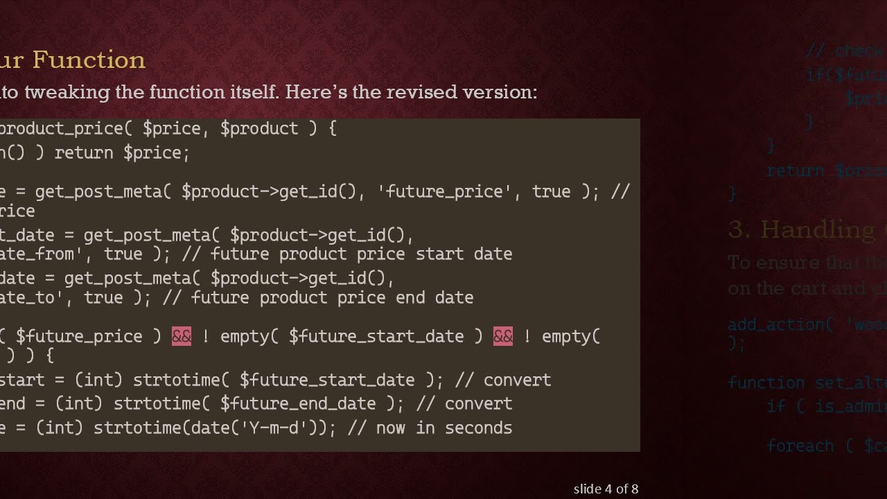 How to Set a Future Price in WooCommerce Based on Custom Fields and Dates
