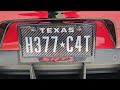 Best license plate frame for your hellcat