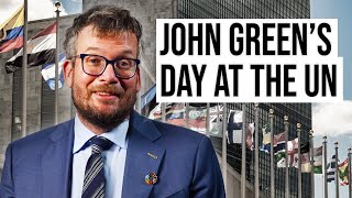 John Green Visits the United Nations @vlogbrothers