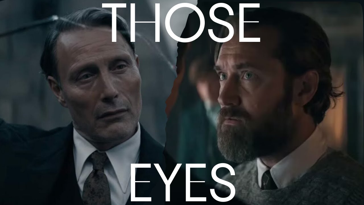 Dumbledore & Grindelwald 🌈 | Those eyes