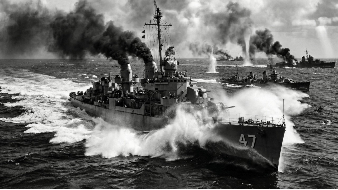 Próbowali uciekać — ścigał ich z prędkością 31 węzłów i zatopił wszystkich