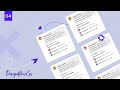 Designing a Post Component with User Image, Message, and Comments Using DesignFlowCSS