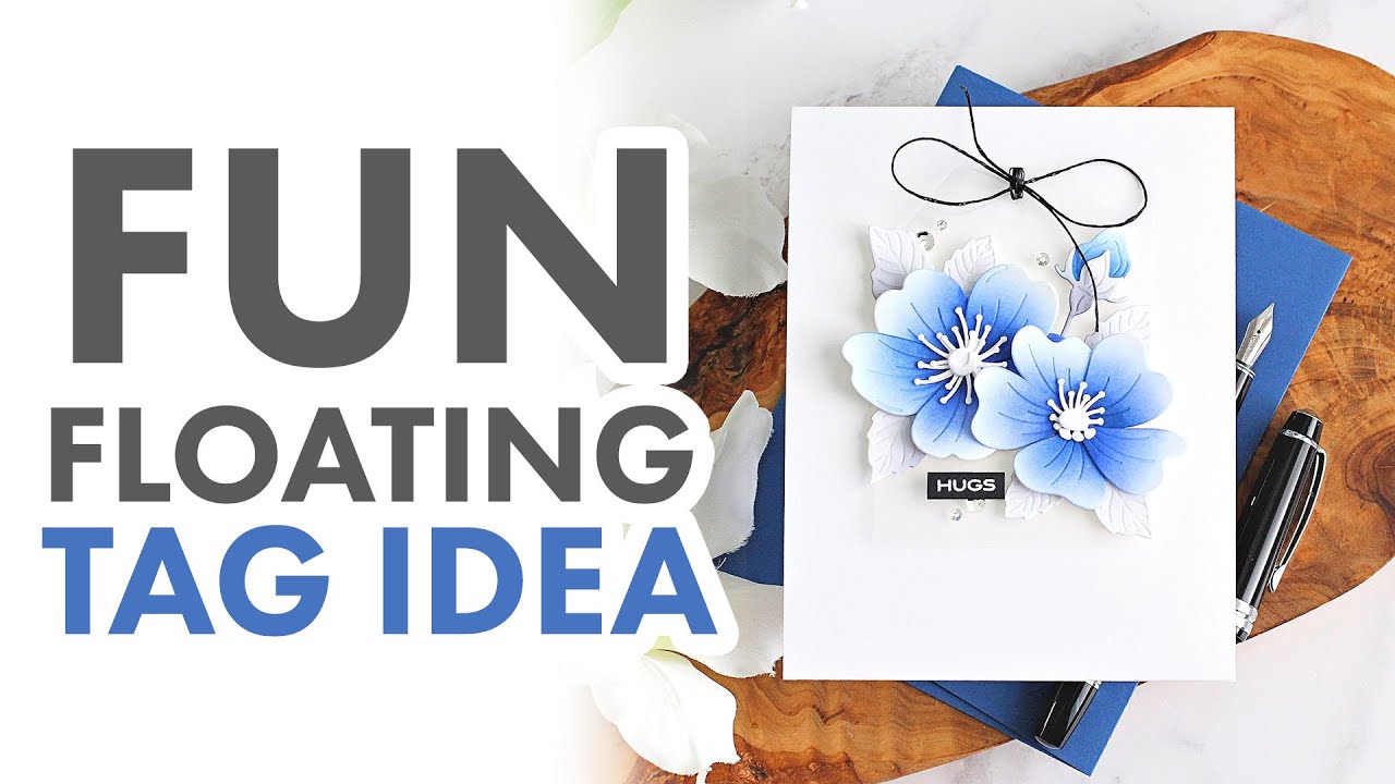 Make a Fun and Easy Floating Tag Focal Point!