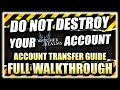 Account Transfer Guide! URGENT - 48 Hours To Save Your Account for US PLAYERS ⁂ Watcher of Realms
