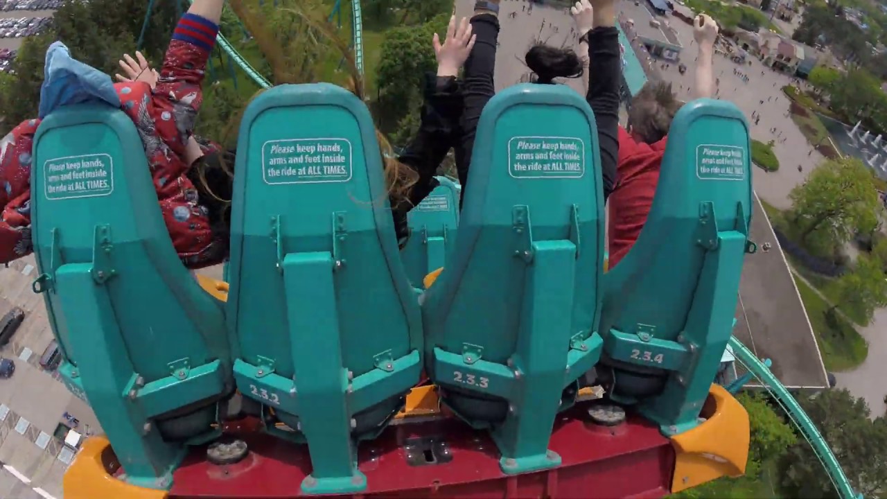 Leviathan On Ride Ride At Canadas Wonderland Gopro Hd Youtube 