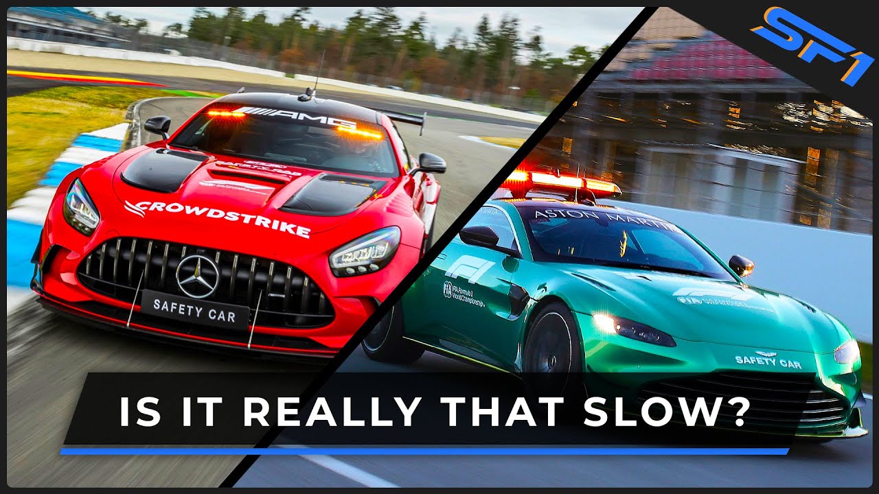 Is Aston Martin Safety Car TOO SLOW For 2022 Formula One Cars? (Safety