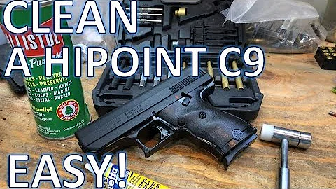 How to Clean The Hi Point C 9