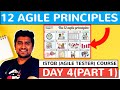 12 Agile Principles Explained with Illustration  - Part 1 -  Day 4 | Agile ISTQB Agile Tester Exam