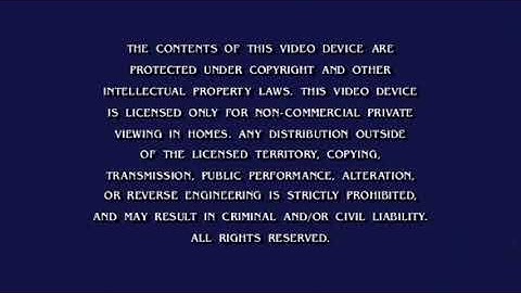 Paramount Warning Screen