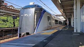 JR東日本E353系S113編成特急かいじ甲府行き西国分寺駅通過(2023/5/16)