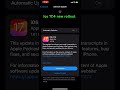 iOS new update roll out !!!!!!! What’s new?????????