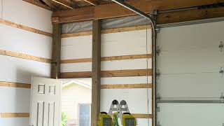 30 x 40 Pole Barn foam board insulation #16