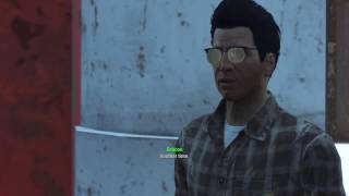 Fallout 4 elevator glitch fun with Deacon