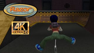 Razor Freestyle Scooter | Gameplay 4K | Flycast Emulator | #dreamcast #4k #emulador screenshot 2