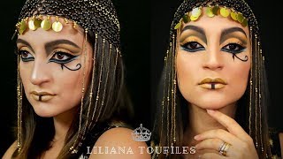 CLEOPATRA MAKEUP TUTORIAL | Halloween Makeup