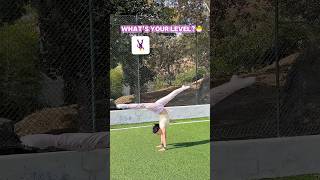 What’s Your Level? 😏 Front Walkover vs Front Aerial