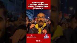 Oğuzhan Uğur CHP Genel Merkezi'nde çekilen videoyu paylaştı: Kazanıyoruz #shorts