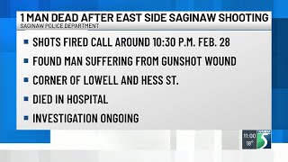 Police investigate deadly shooting in Saginaw
