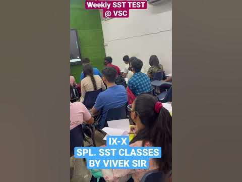 Weekly Test @ VSC | Spl. IX-X SST CLASSES BY VIVEK SIR | #shorts # ...