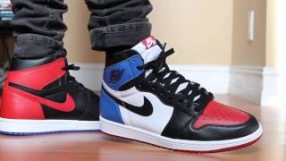 top 3 jordan 1 on feet