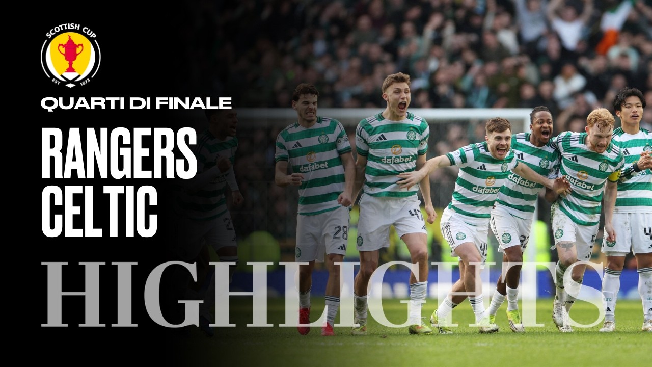 OLD FIRM FOLLE: rigori ed invasione finale | RANGERS - CELTIC 0-0 (2-4 d.c.r) | SCOTTISH CUP|COMO TV