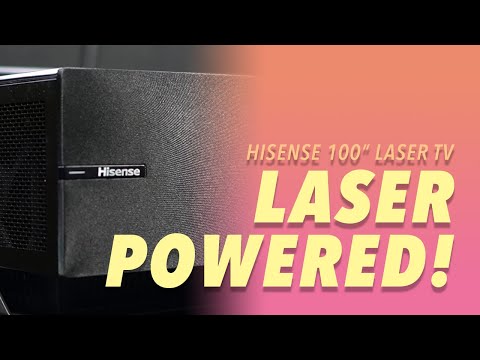 Hisense 100-Inch Laser TV Hands-On