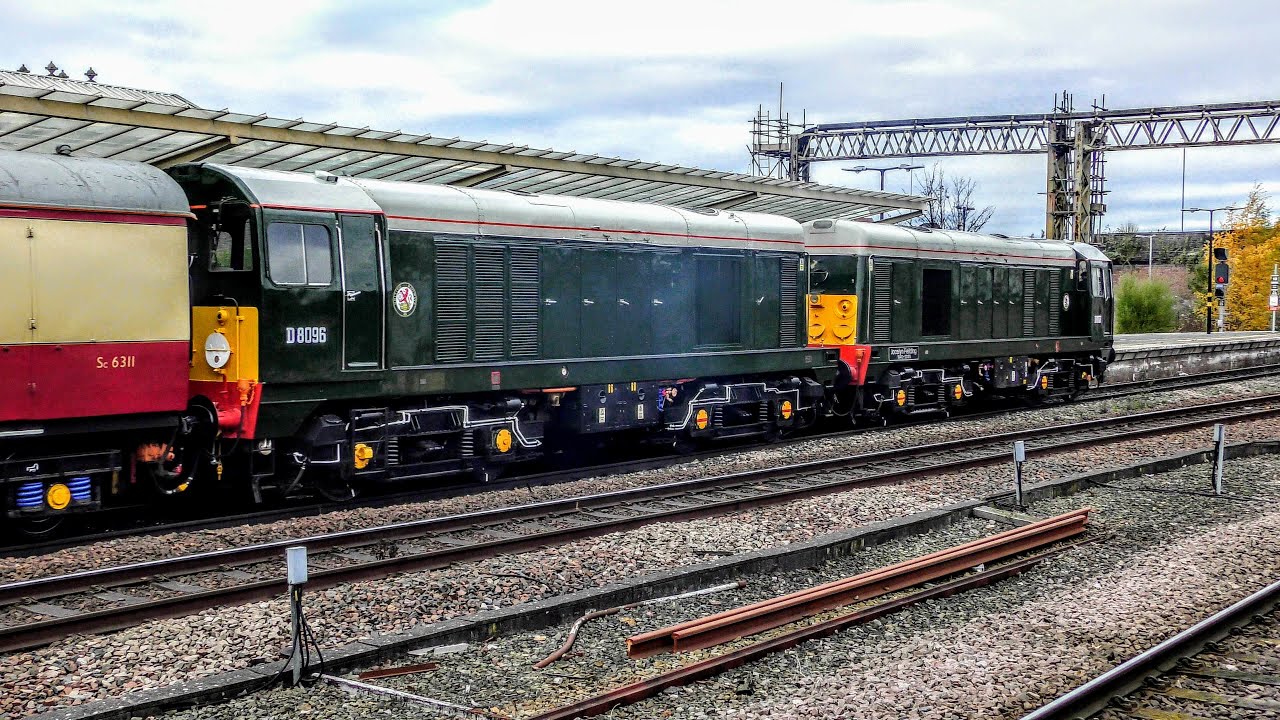 Trainspotting at Chester | 20/11/2021 (Incl: Class 20's)